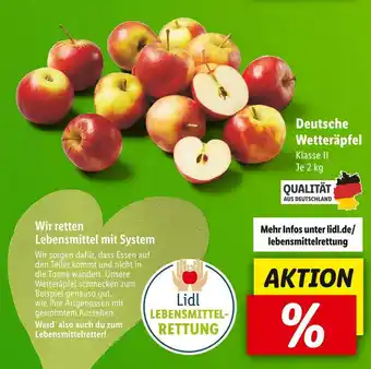 Lidl Wetteräpfel Angebot