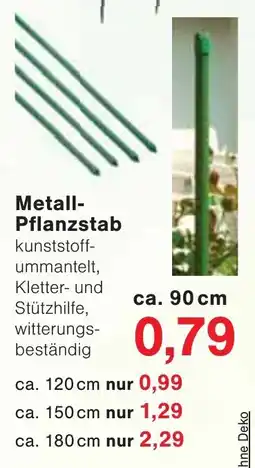 Wiglo Wunderland Metall Pflanzstab Angebot