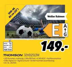 MEDIMAX Thomson uhd-4k 32hd2s13w Angebot