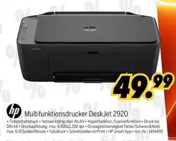 MEDIMAX Hp multifunktionsdrucker deskjet 2920 Angebot
