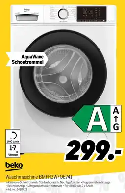 MEDIMAX Beko waschmaschine bmfh3wfoe741 Angebot