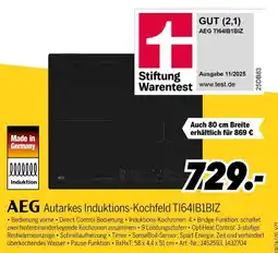 MEDIMAX Aeg autarkes induktions-kochfeld ti64ib1biz Angebot