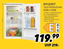 MEDIMAX Exquisit tisch-kühlschrank ks85-v-091e Angebot