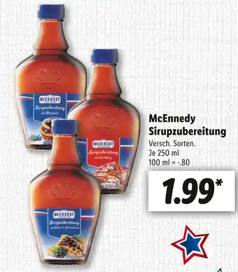 Lidl Mcennedy sirupzubereitung Angebot