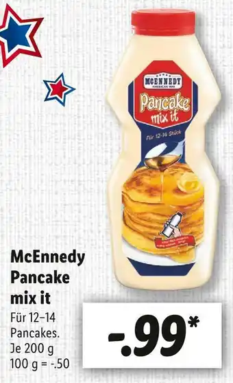 Lidl Mcennedy pancake mix it Angebot