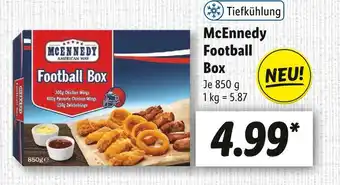 Lidl Mcennedy football box Angebot