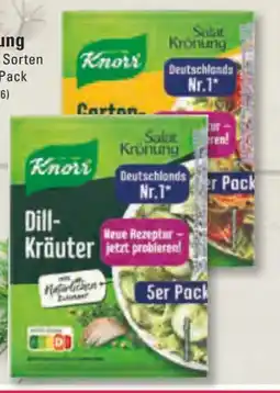 Edeka Frischemarkt Knorr Salatkrönung Angebot