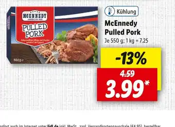 Lidl Mcennedy pulled pork Angebot