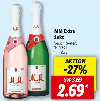 Lidl Mm extra sekt Angebot