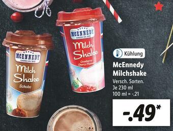 Lidl Mcennedy milchshake Angebot
