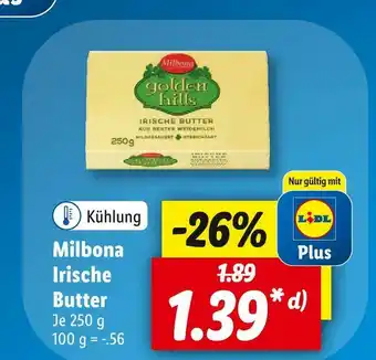 Lidl Milbona irische butter Angebot