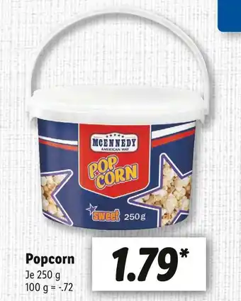 Lidl Mcennedy popcorn Angebot