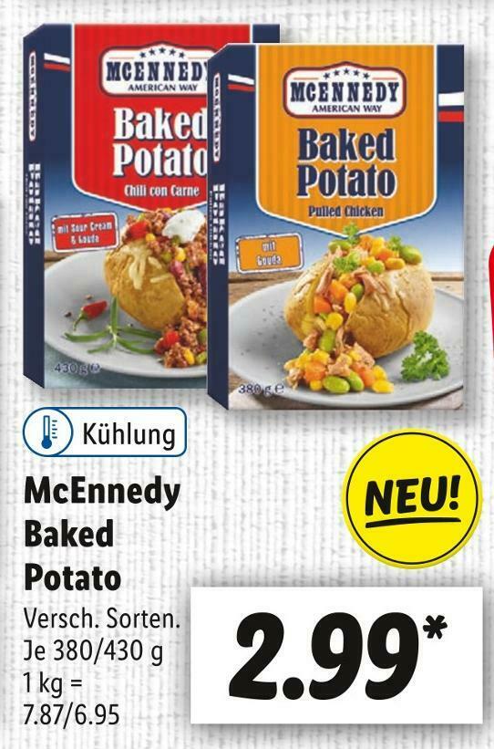 Mcennedy baked potato Angebot bei Lidl