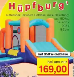 Jawoll Hüpfburg Angebot