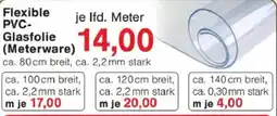 Jawoll Flexible PVC- Glasfolie (Meterware) Angebot