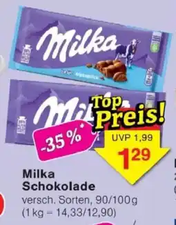 Jawoll Milka Schokolade Angebot