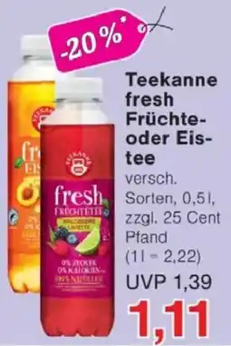 Jawoll Teekanne fresh Früchte oder Eistee Angebot