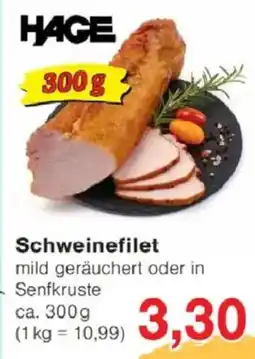 Jawoll HAGE Schweinefilet Angebot