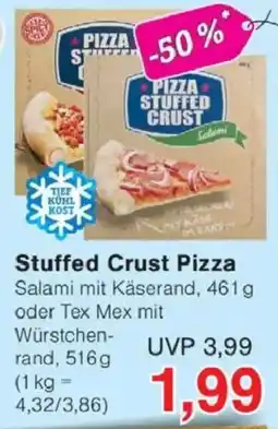 Jawoll Stuffed Crust Pizza Angebot