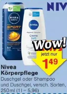 Jawoll Nivea Körperpflege Angebot