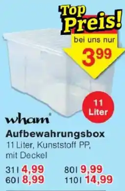 Jawoll wham Aufbewahrungsbox Angebot