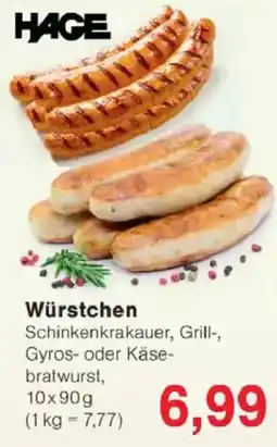 Jawoll HAGE Würstchen Angebot