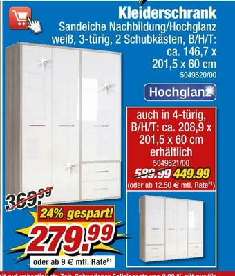 Poco Kleiderschrank Angebot