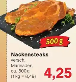 Jawoll Nackensteaks Angebot