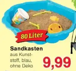 Jawoll Sandkasten Angebot