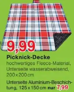Jawoll Picknick-Decke Angebot