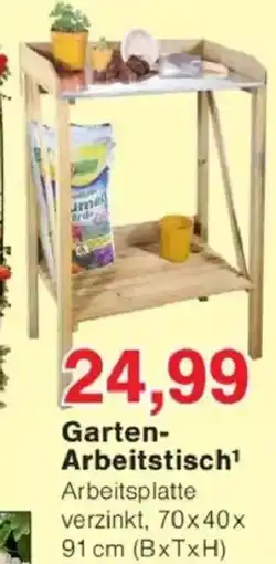 Jawoll Garten Arbeitstisch Angebot