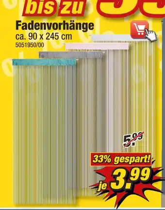 Poco Fadenvorhänge Angebot