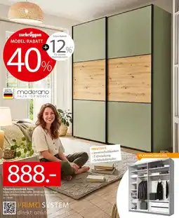 Zurbrüggen Moderano Schwebetürenschrank Primo Angebot