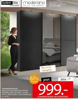 Zurbrüggen Moderano Schwebetürenschrank Angebot