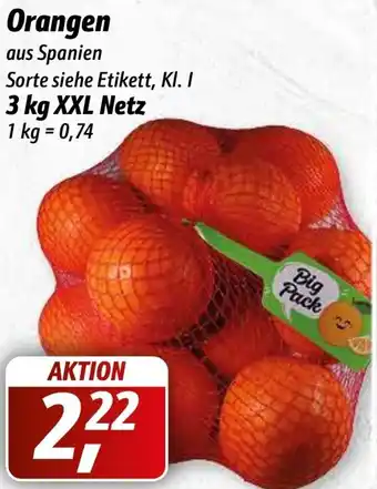 Simmel Orangen 3 kg XXL Netz Angebot