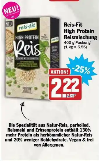 Hit Reis Fit High Protein Reismischung Angebot