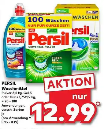 Kaufland Persil Waschmittel Angebot