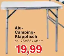 Wiglo Wunderland Alu Camping Klapptisch Angebot