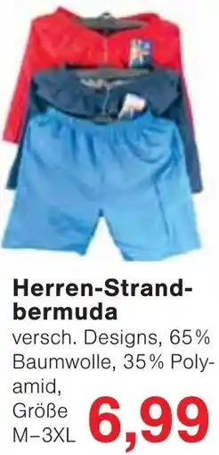 Wiglo Wunderland Herren-Strandbermuda Angebot