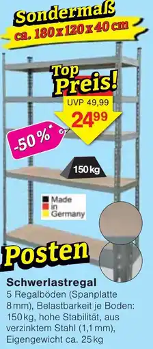 Wiglo Wunderland Schwerlastregal Angebot