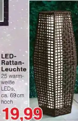 Jawoll LED Rattan Leuchte Angebot
