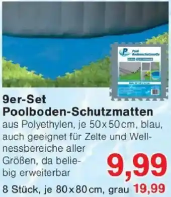 Jawoll 9er-Set Poolboden-Schutzmatten Angebot