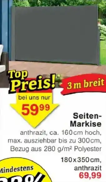 Jawoll Seiten Markise Angebot