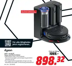 MediaMarkt Dyson spot + scrub ai saug- und wischroboter Angebot