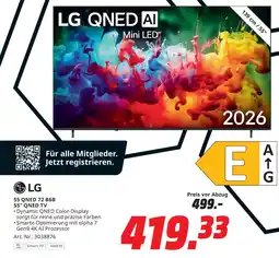 MediaMarkt Lg 55 qned 72 b6b Angebot