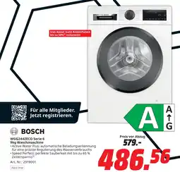 MediaMarkt Bosch wgg244zeco serie 6 9kg waschmaschine Angebot
