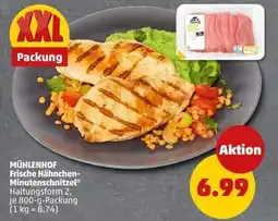 PENNY MÜHLENHOF Frische Hähnchen- Minutenschnitzel Angebot