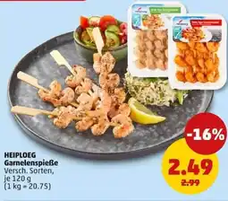 PENNY HEIPLOEG Garnelenspieße Angebot