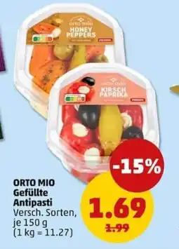 PENNY ORTO MIO Gefüllte Antipasti Angebot