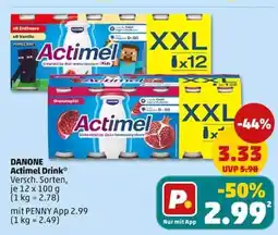 PENNY DANONE Actimel Drink Angebot
